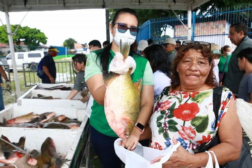 Peixe no Prato Solidário distribui mais de 20 toneladas de pescado na