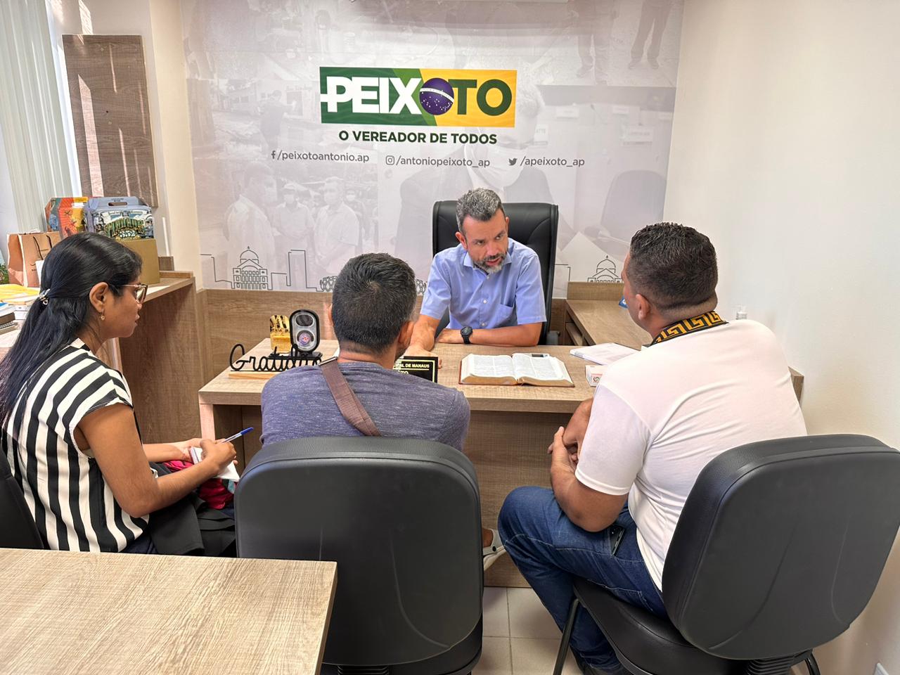 Peixoto Recebe Demandas De Representantes De Bairros De Manaus Portal