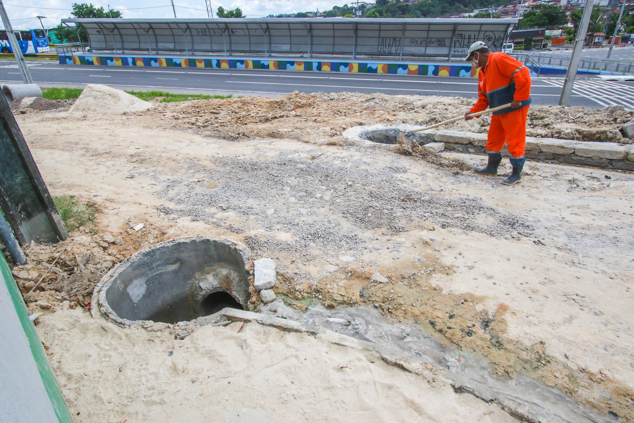 Prefeitura Implanta Rede De Drenagem Profunda Na Comunidade Parque