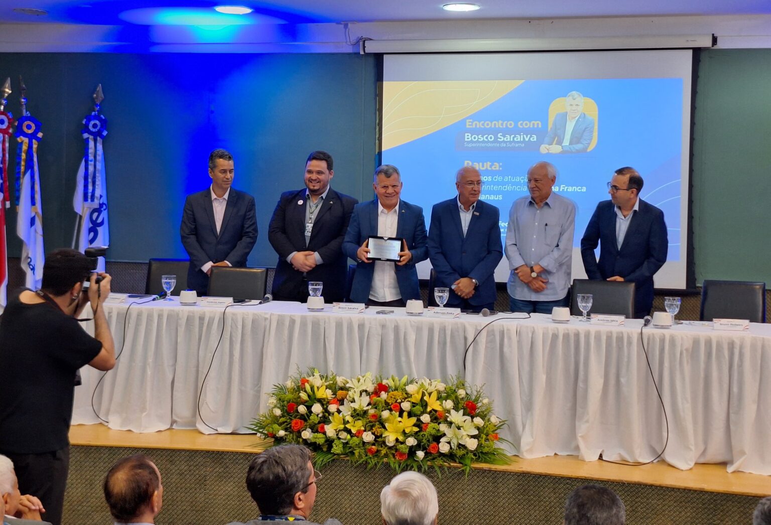Zona Franca de Manaus e Suframa recebem homenagem da Fecomércio-AM