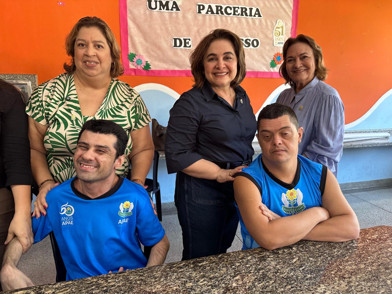 APAE MANAUS recebe visita de Maria do Carmo Seffair em busca de parceria público-privada para reestruturação e ampliação de atendimentos
