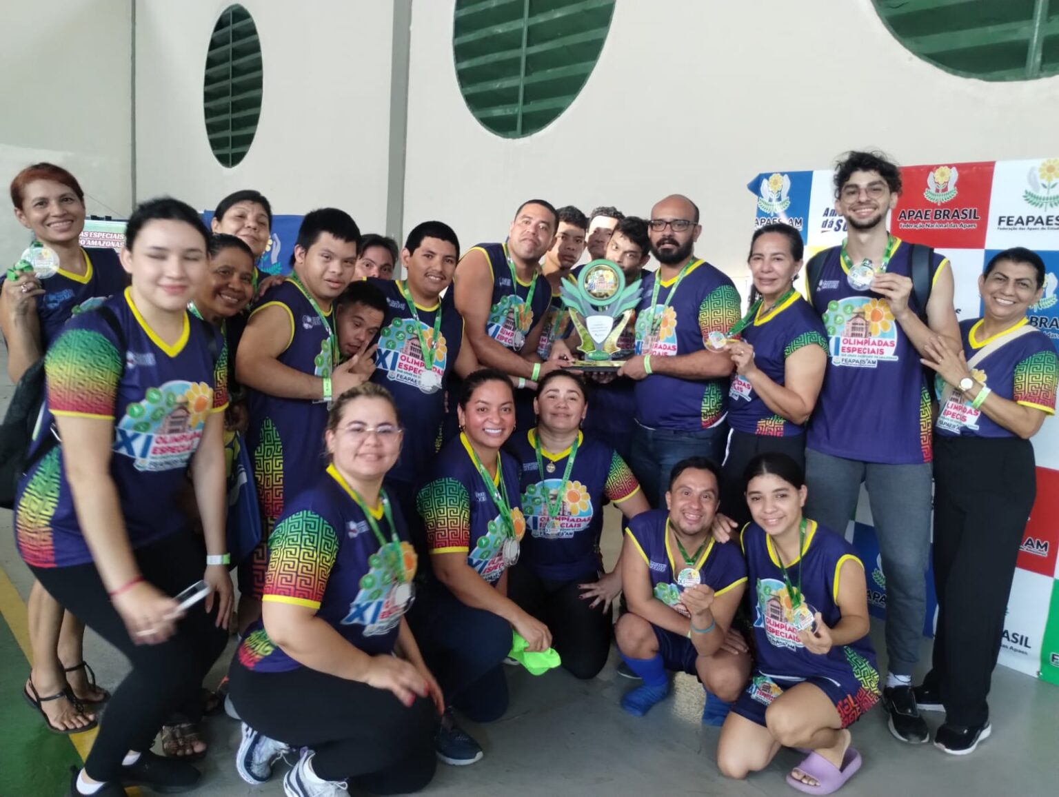NA UFAM Apae Manaus conquista 3º lugar nas Olimpíadas Especiais das Apaes do Amazonas