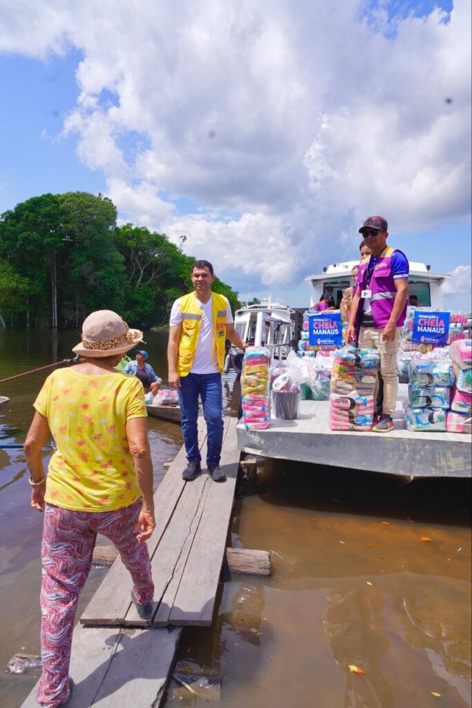 Saullo Vianna acompanha operação “Cheia Manaus” e reforça compromisso com comunidades ribeirinhas no Cuieiras
