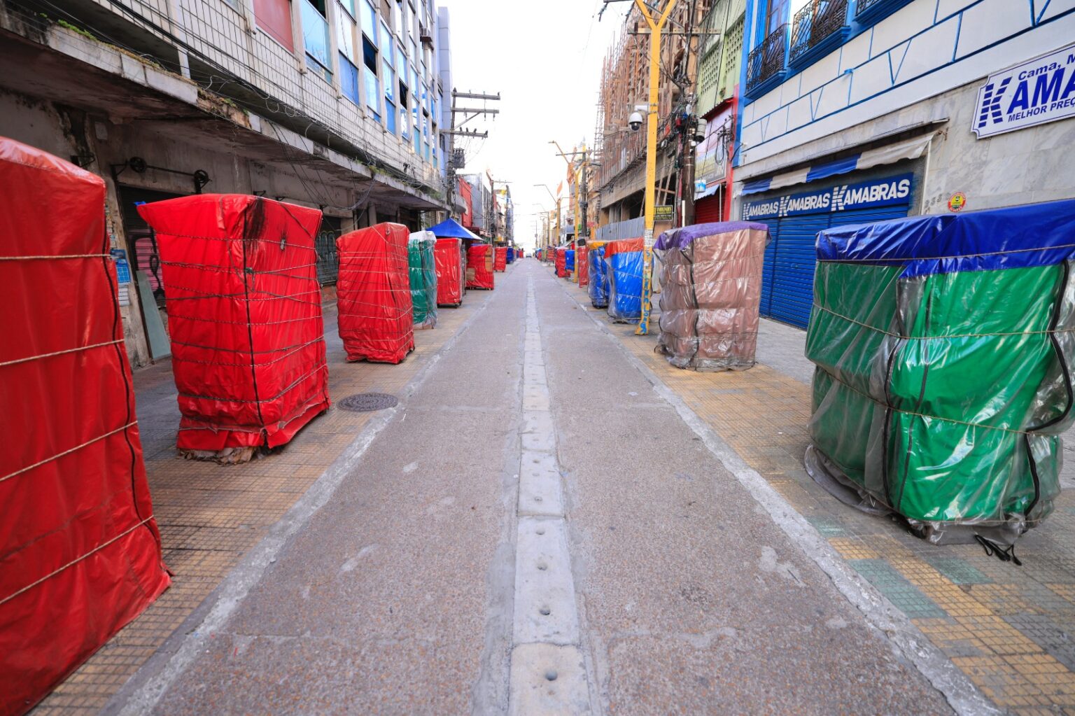 Trânsito será retomado em vias do Centro após obras do ‘Mutirão no Bairro’