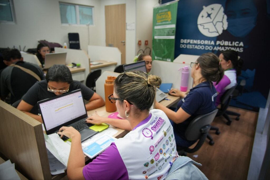 Operação Shamar: Defensoria Pública realiza mutirão com atendimentos jurídicos e apoio psicossocial a mulheres vítimas de violência
