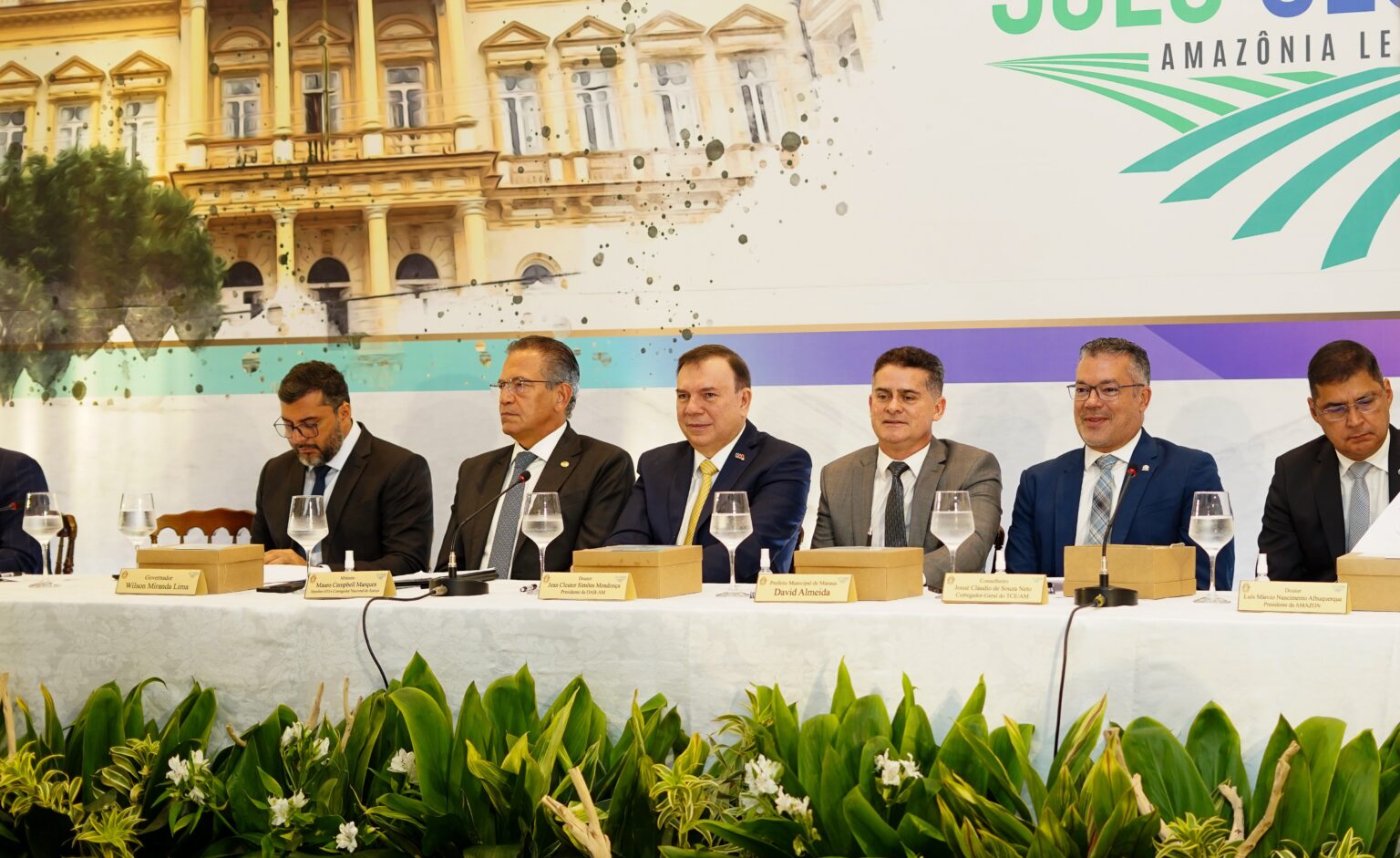 Conselheiros do TCE-AM participam do encerramento da Semana “Solo Seguro Amazônia”