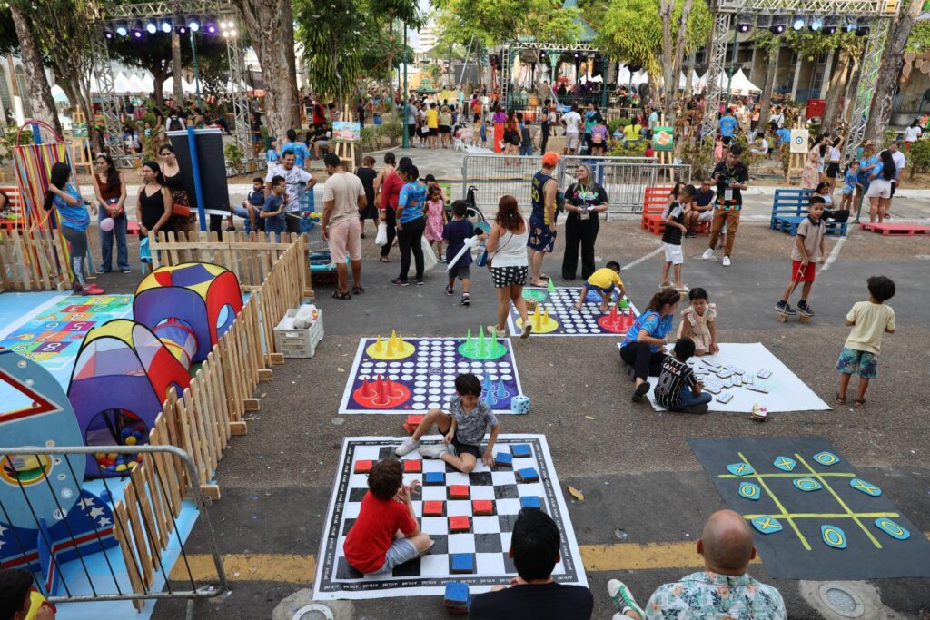 ‘Passinho Kids’ leva diversão e cultura para a criançada no ‘#SouManaus Passo a Paço 2025’