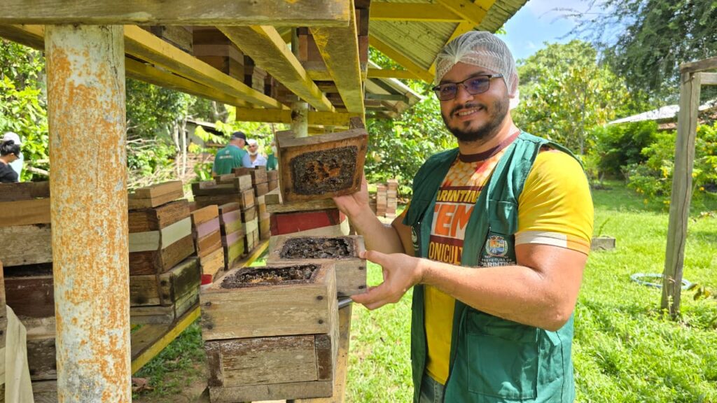 Prefeitura de Parintins apresenta resultado do incentivo à produção de mel de abelha sem ferrão