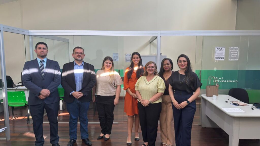 ‘Colab da Saúde’ atualiza equipe da Defensoria em Humaitá sobre judicialização e a Câmara de Resolução Extrajudicial