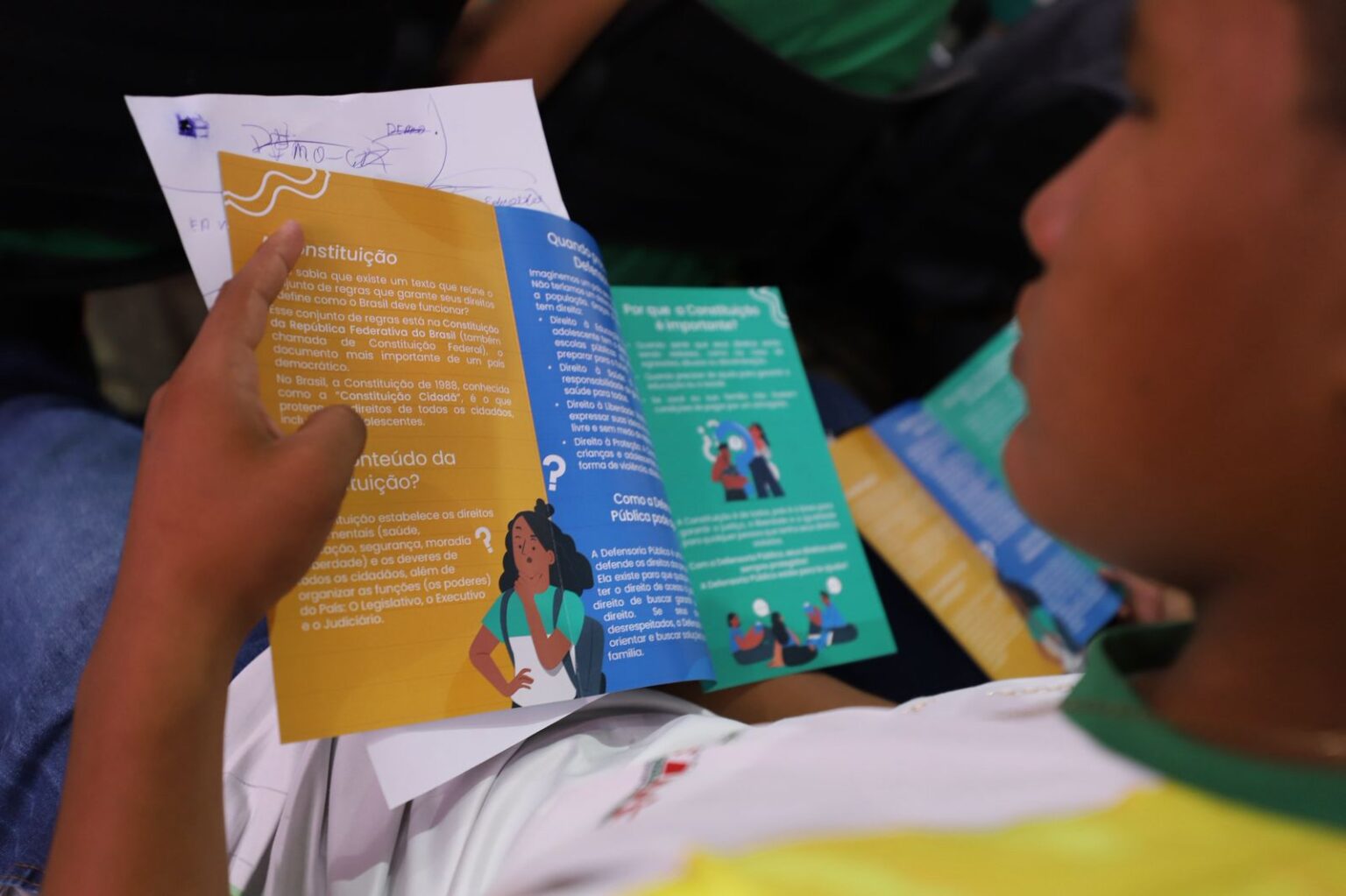 ’Defensoria nas Escolas’ leva educação em direitos a estudantes do 9º ano de Santa Isabel do Rio Negro