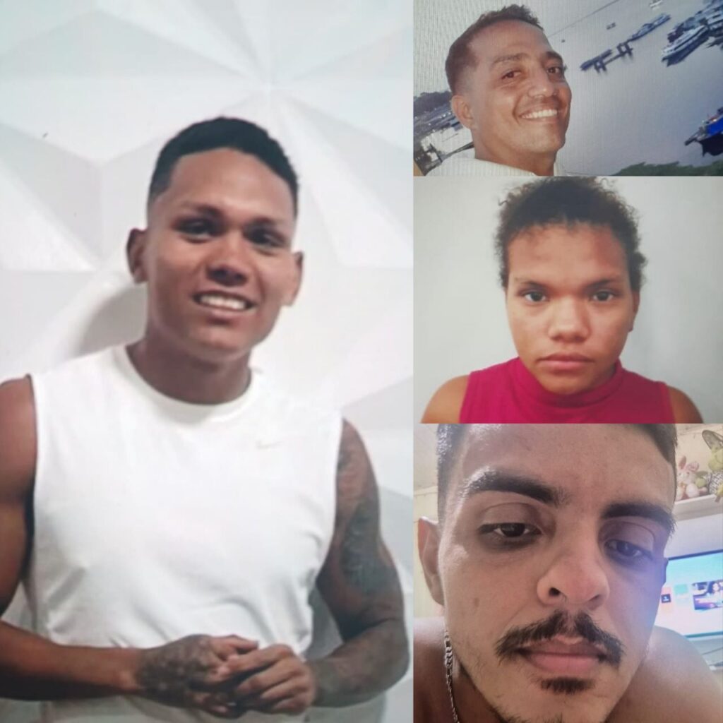POLÍCIA Civil divulga imagens de quatro pessoas desaparecidas em Manaus