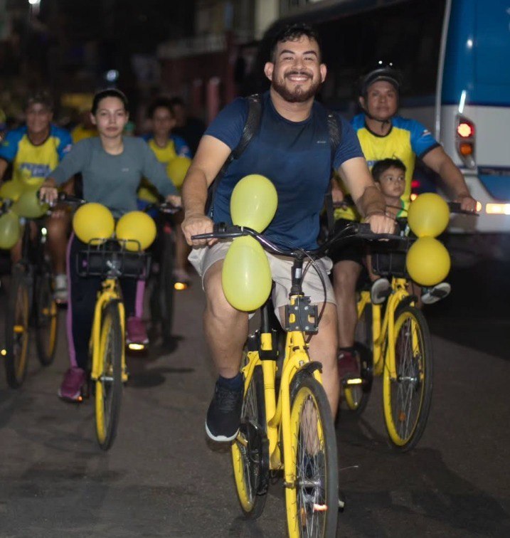 Pedala Livre promove Pedala Setembro Amarelo em Manaus nesta terça-feira (30)