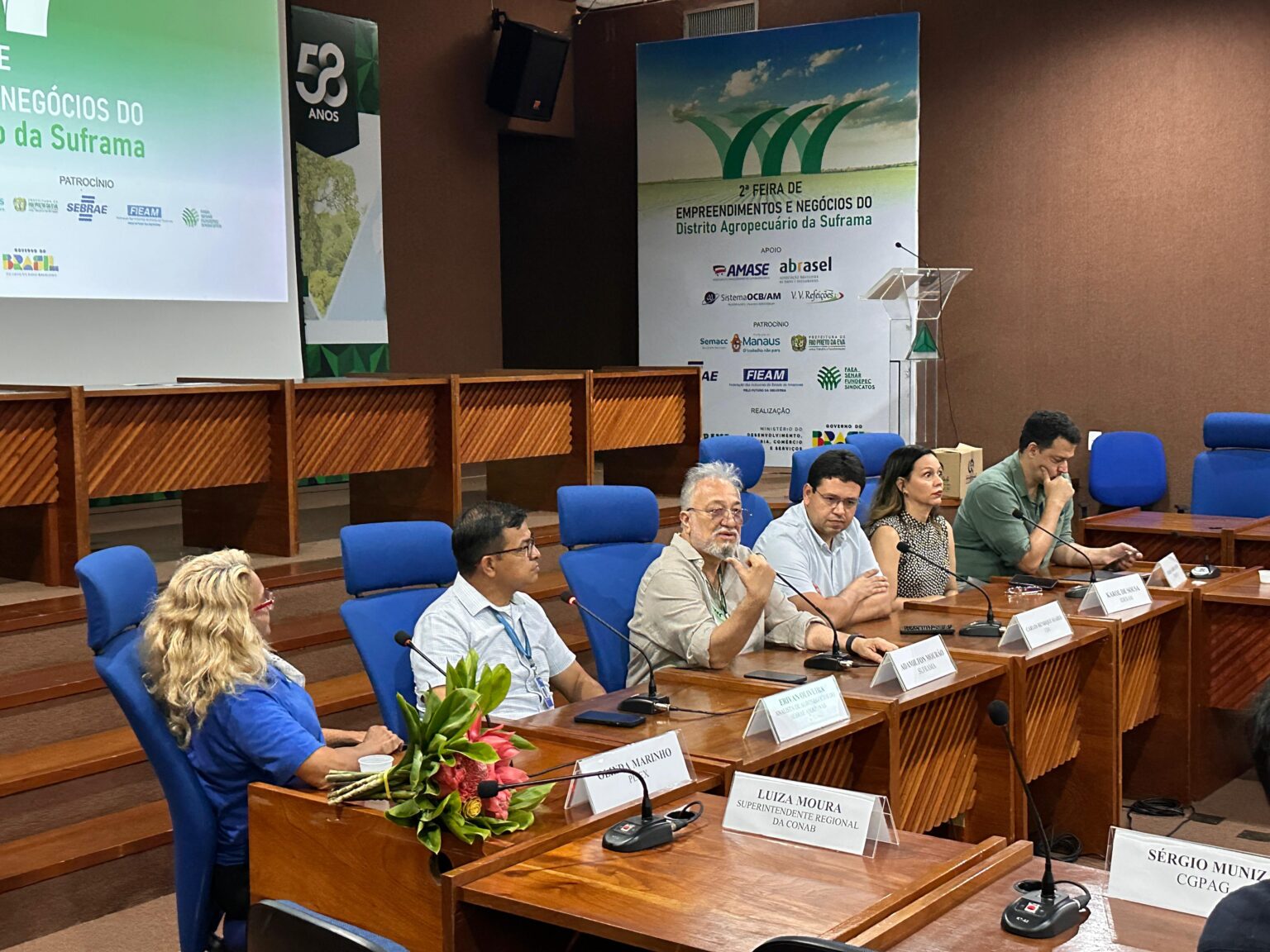 PALESTRAS apresentam soluções e tecnologias para produtores no segundo dia da Feira do Distrito Agropecuário da Suframa