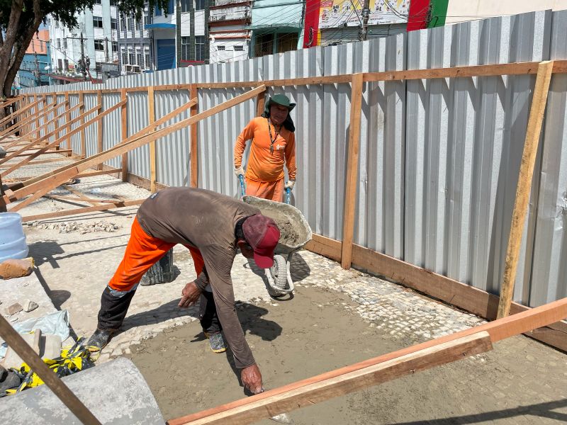 PREFEITURA de Manaus transforma a praça dos Remédios e resgata a história do centro histórico
