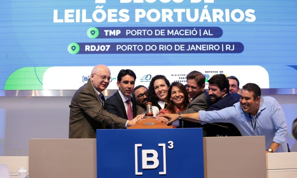 Petrobras e Britto-Macelog vencem leilões realizados hoje na B3 em SP