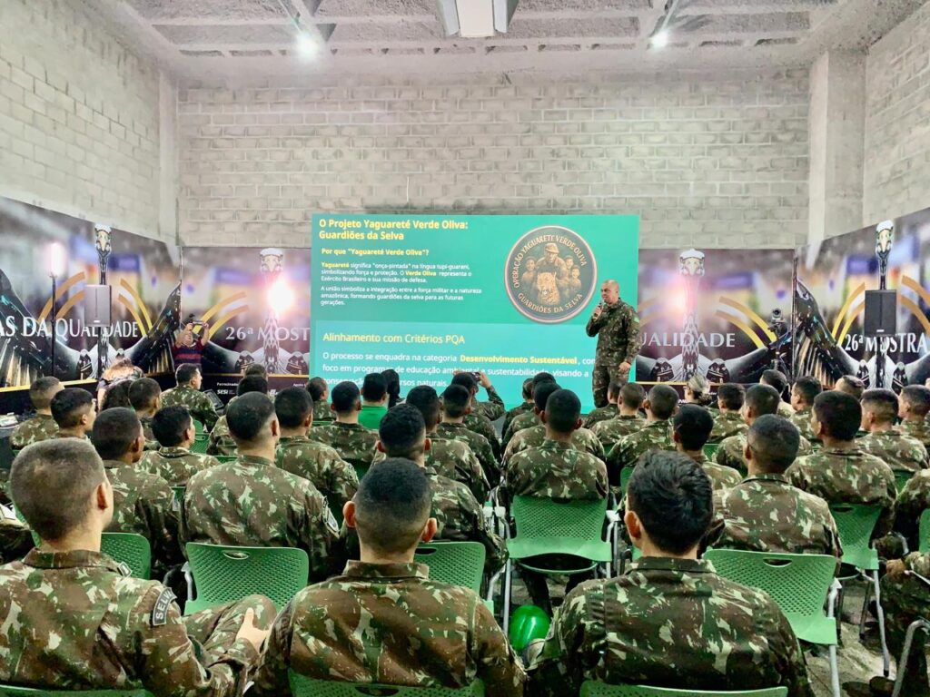 Feira da Qualidade do PQA 2025 reúne TJAM, PM e Exército em torno da inovação e gestão