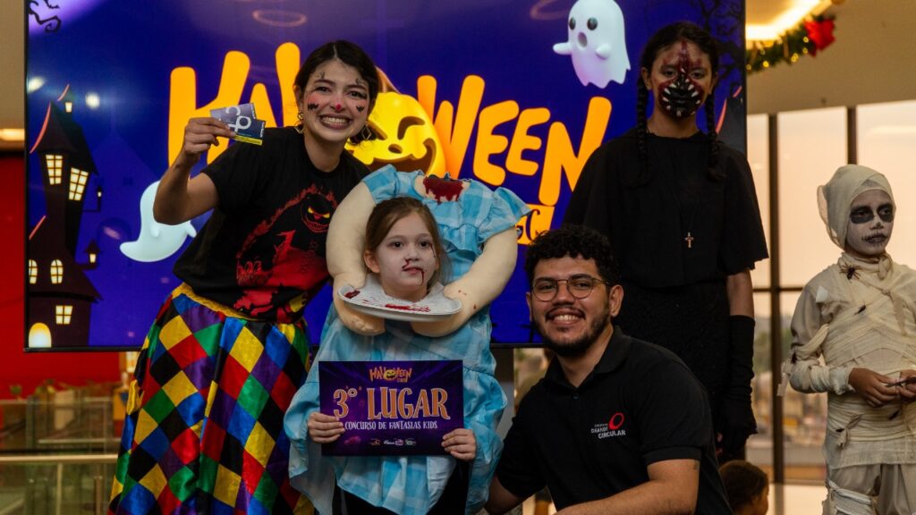 Shopping Grande Circular realiza concurso de Fantasias Kids e Bailinho de Halloween