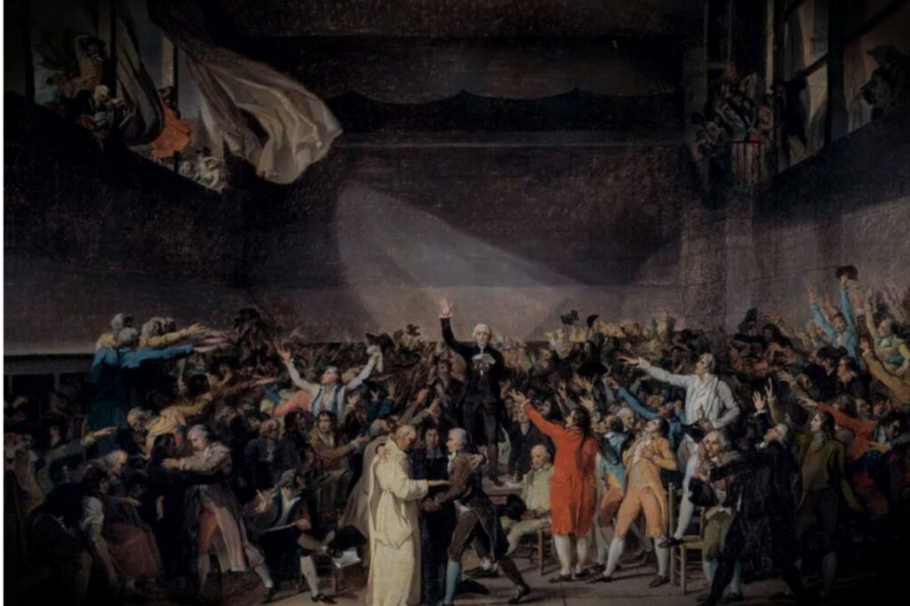A origem das ideias de esquerda e direita na Revolução Francesa