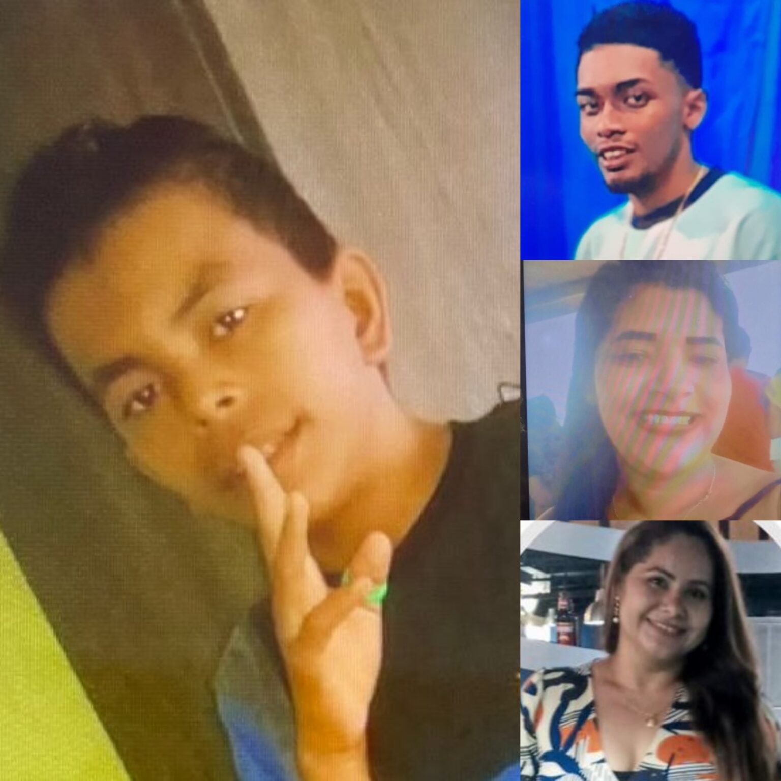 PC-AM divulga imagens de quatro pessoas desaparecidas