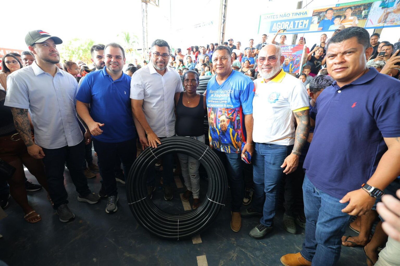Presidente Roberto Cidade reforça apoio aos setores primário e social durante agenda nos municípios de Japurá, Alvarães e Tefé