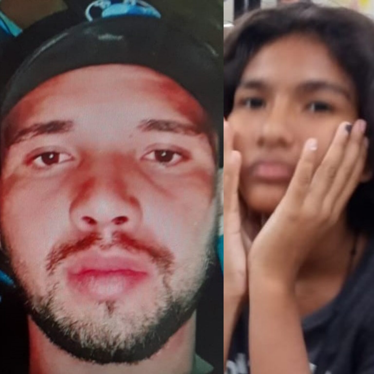 PC-AM solicita divulgação das imagens de duas pessoas que desapareceram em Manaus