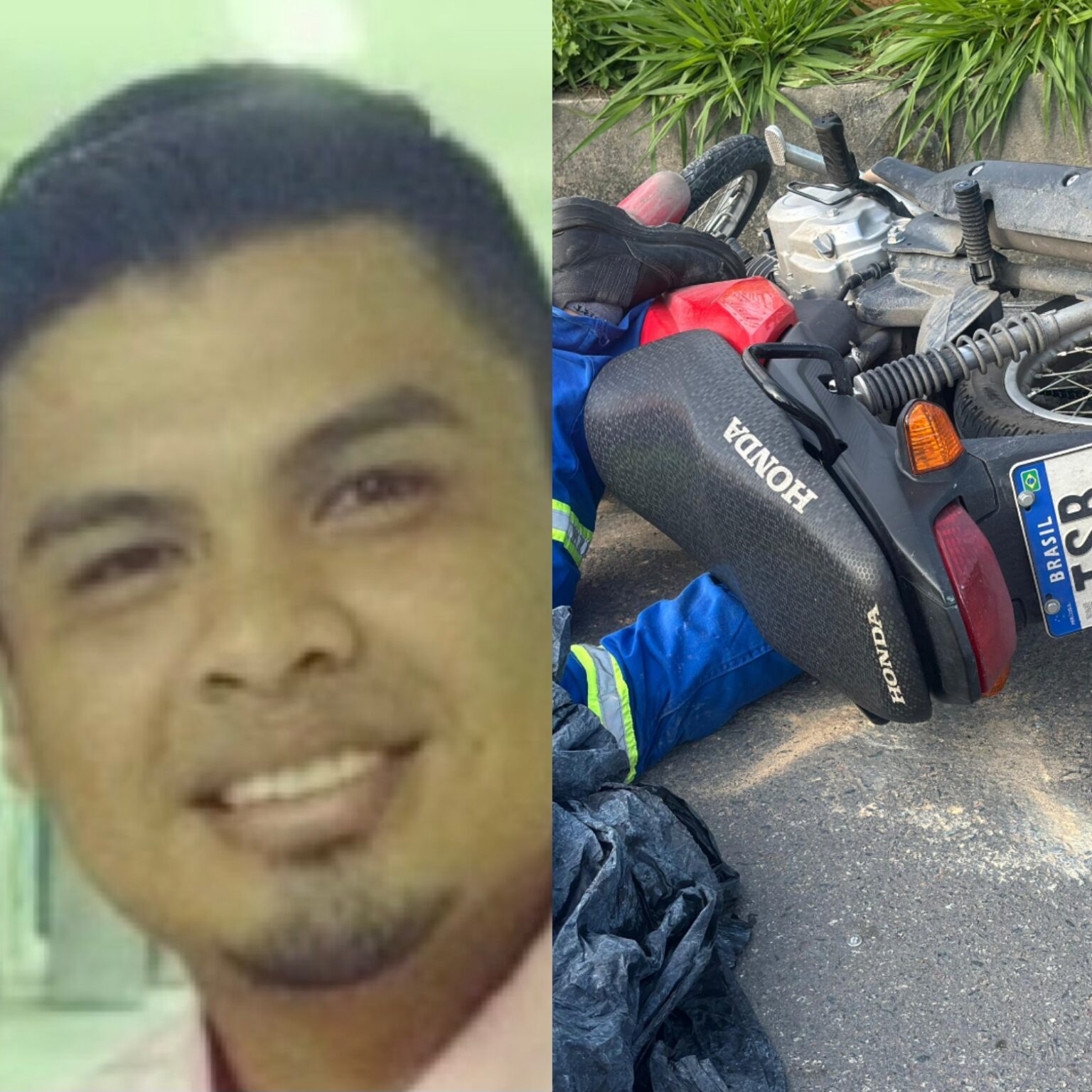 Motociclista a caminho do trabalho morr3 em acidente com carreta em Manaus