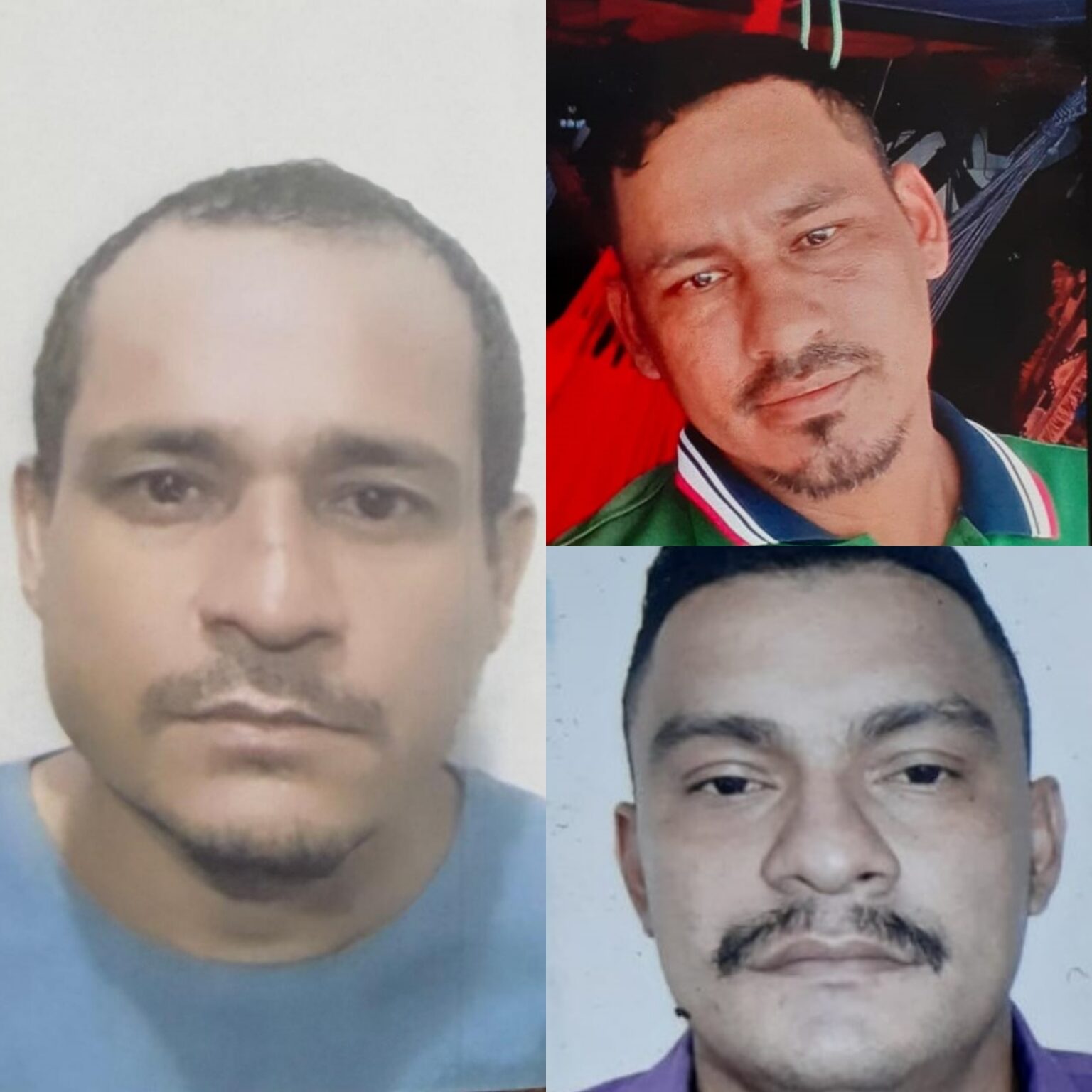 PC-AM solicita divulgação das imagens de três homens que desapareceram em Manaus