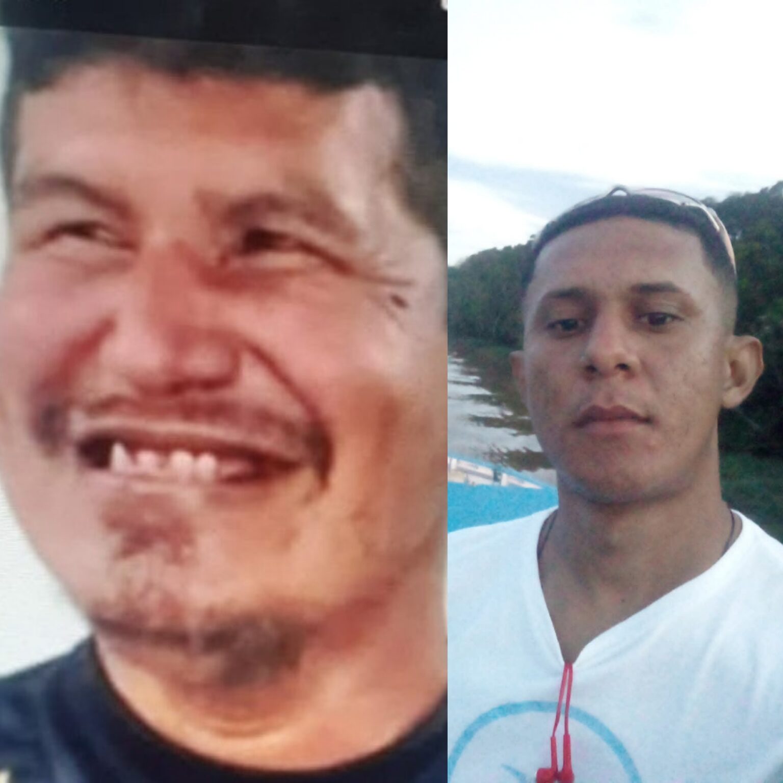 Polícia Civil divulga as imagens de dois homens que desapareceram em Manaus