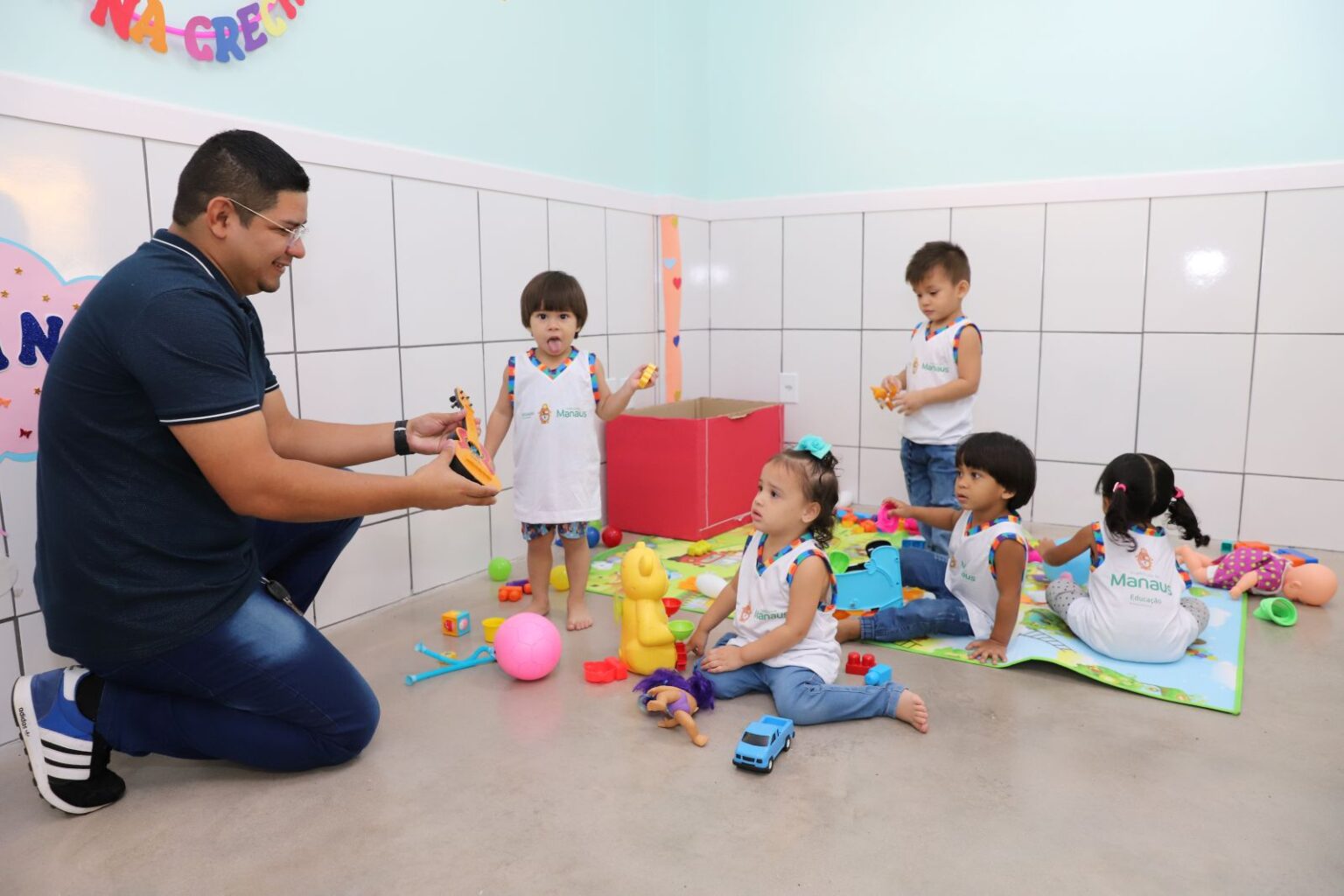 EM 2026 Prefeitura de Manaus registra mais de 8 mil inscrições em creches na rede municipal