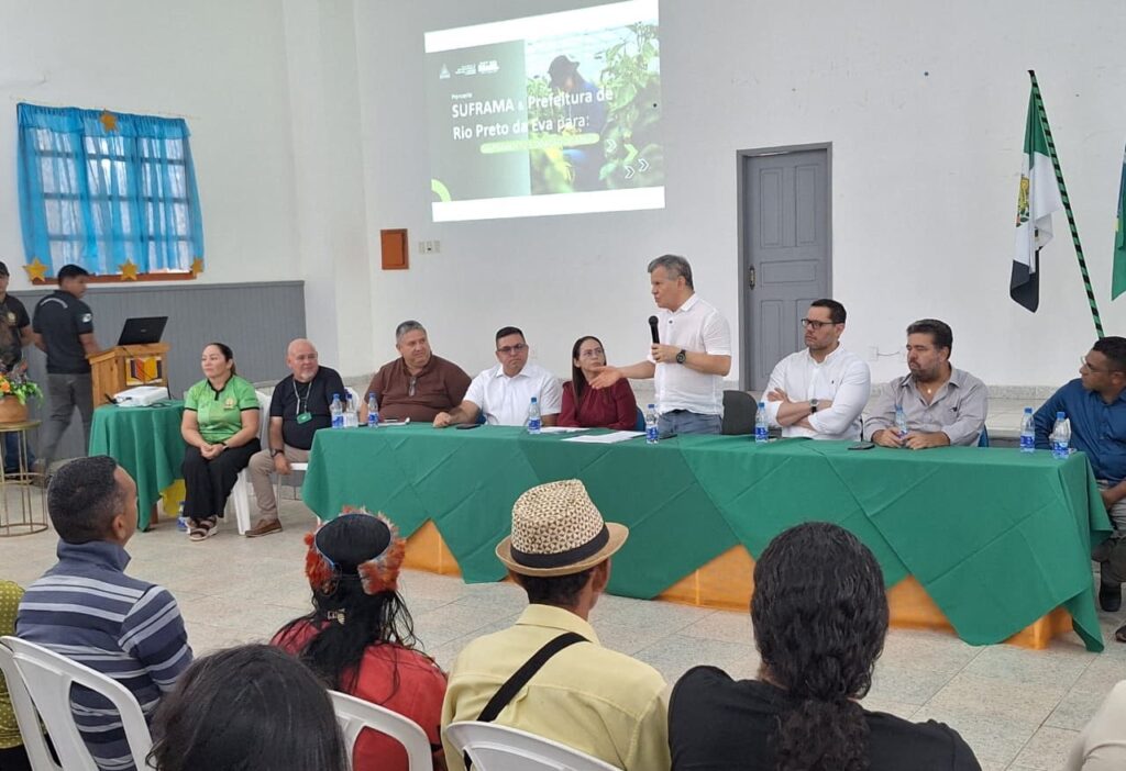 Suframa e Prefeitura de Rio Preto da Eva (AM) avançam em mapeamento técnico para regularizar terras de 43 comunidades