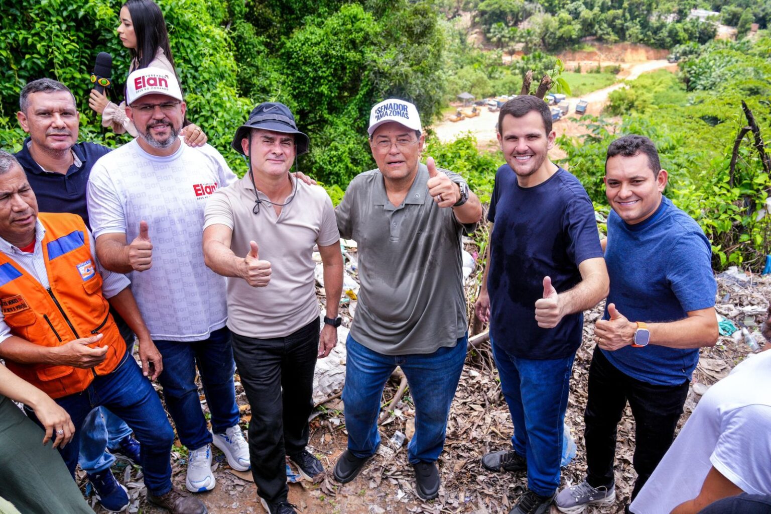 EMENDAS DE EDUARDO BRAGA Prefeitura inicia obras emergenciais em 13 áreas de risco em Manaus