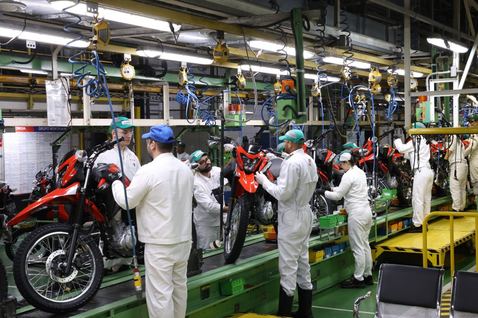Honda atinge 32 milhões de motocicletas produzidas na fábrica de Manaus