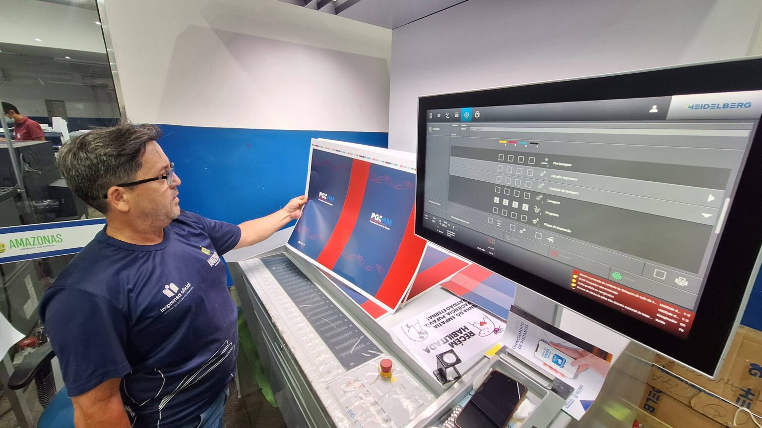 Produção gráfica da Imprensa Oficial ultrapassa 1,6 milhão de impressos e marca o Dia Nacional do Gráfico