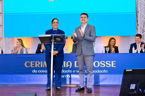 David Almeida empossa primeira mulher comandante da Guarda Municipal e anuncia concurso para 590 novos agentes