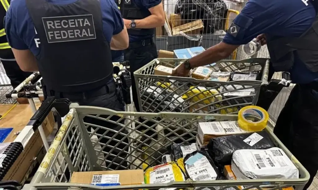 Receita Federal blitz anticontrabando: R$ 69 milhões em mercadorias e drogas apreendidas em operação nacional