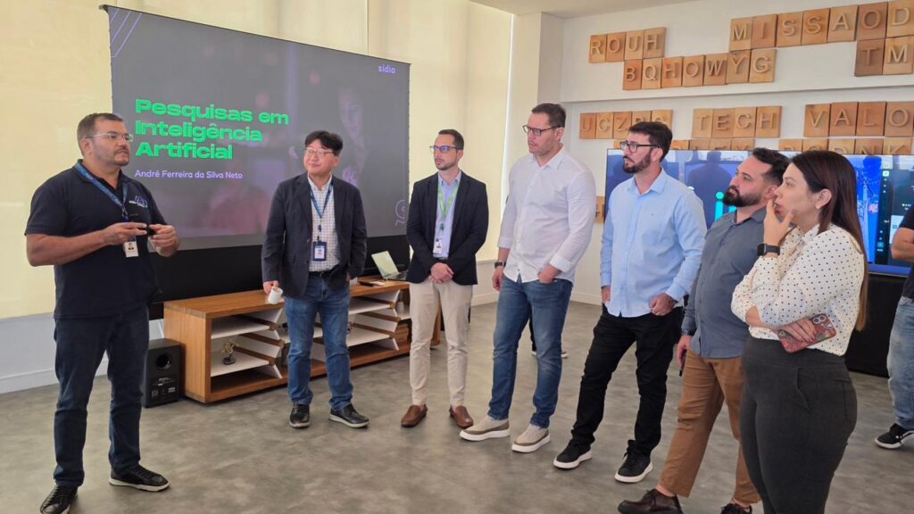 Suframa visita Sidia para conhecer projetos de inovação tecnológica