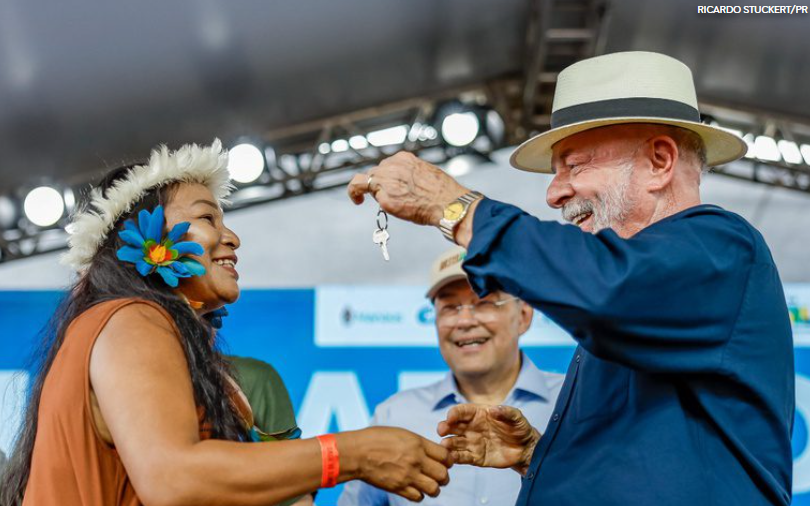 PRESIDENTE LULA entrega 576 unidades habitacionais em Manaus e afirma que ‘casa própria é coisa sagrada’