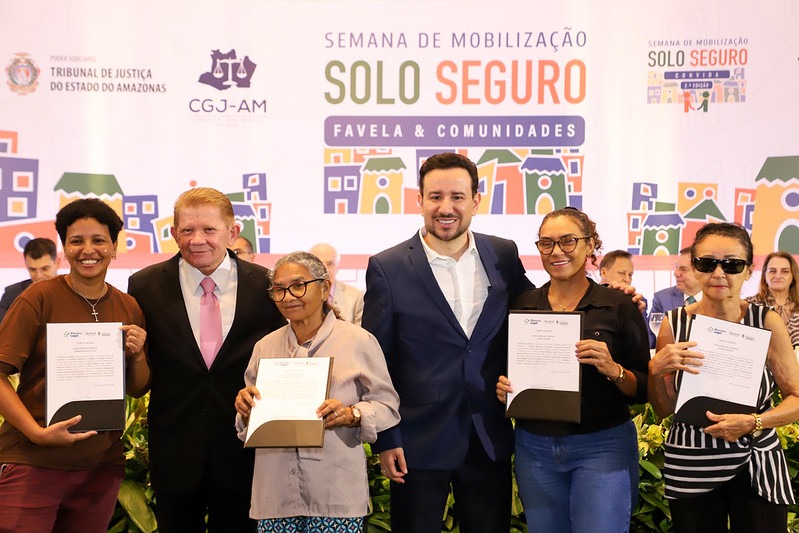 Prefeitura de Manaus participa da abertura da ‘Semana Nacional do Solo Seguro’, promovida pela Justiça do Amazonas