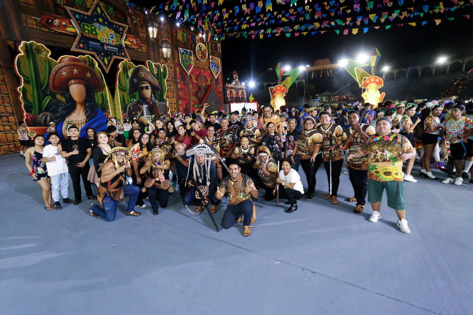 CULTURA Prefeitura de Manaus abre 68º ‘Festival Folclórico do Amazonas’ com apresentações das categorias Bronze e Prata