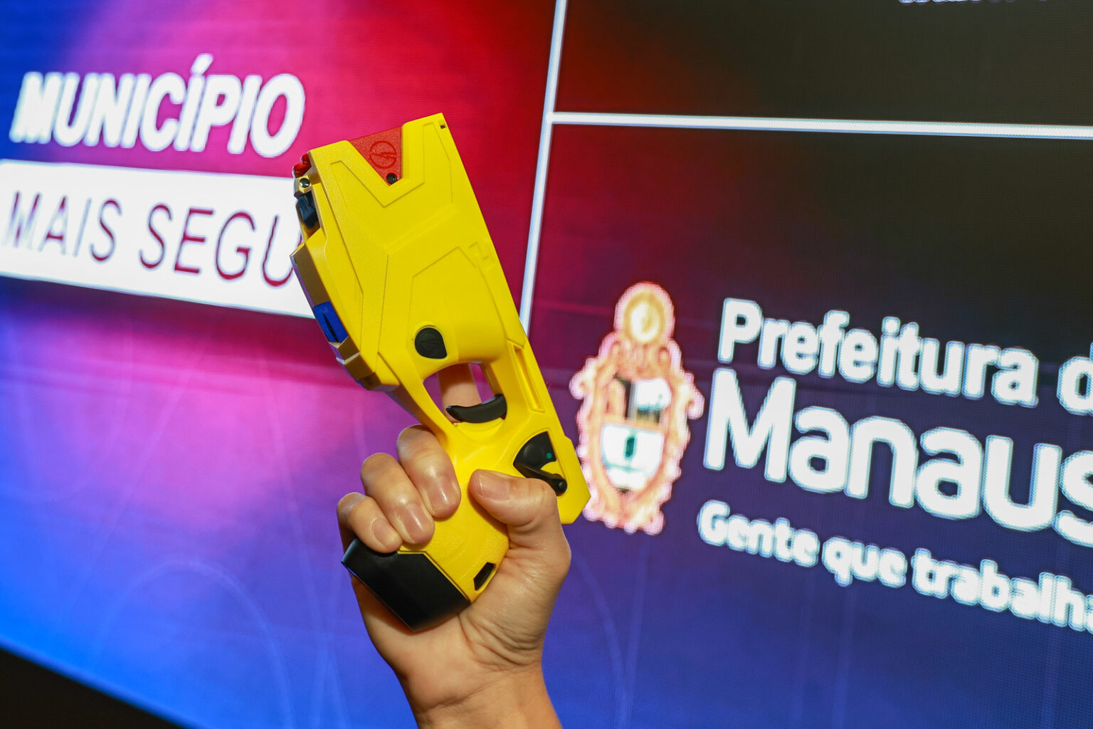 Prefeitura de Manaus formaliza pactuação ao programa ‘Município Mais Seguro’ e fortalece atuação da Guarda Municipal
