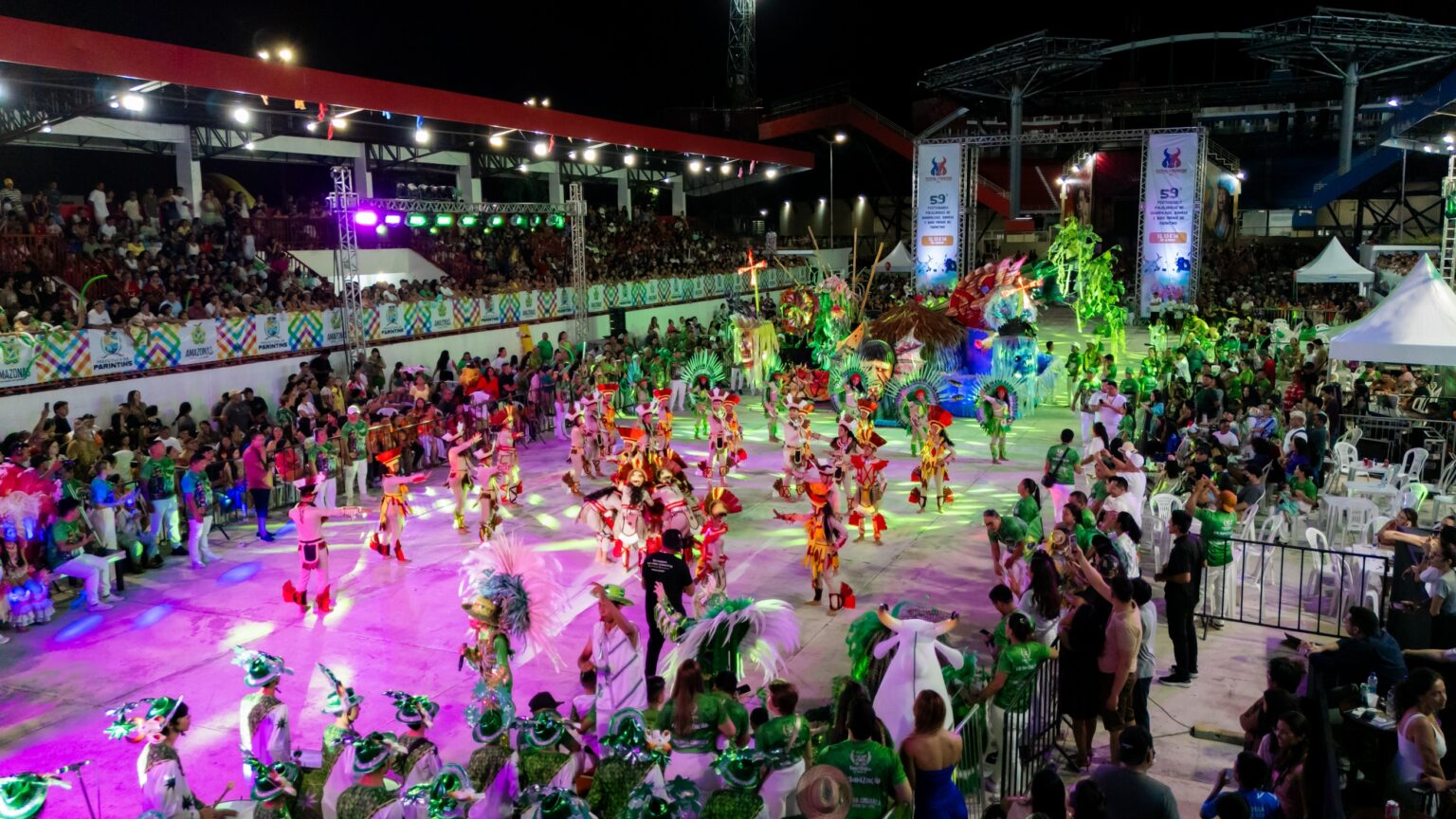 Bois mirins emocionam público e encerram programação das 59ª Festividades Folclóricas