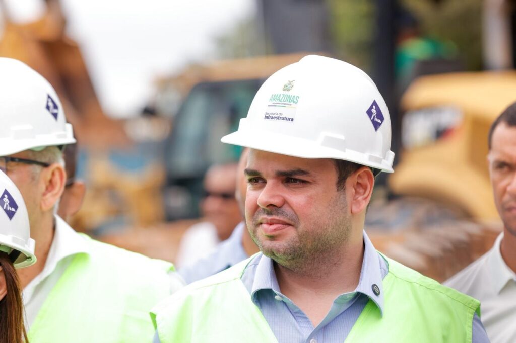 RIO PRETO DA EVA governador Roberto Cidade dá início à última etapa das obras de modernização da AM-010