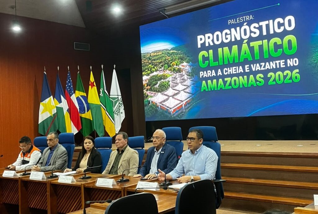 Suframa e UEA apresentam prognóstico climático e alertam para planejamento logístico diante da estiagem de 2026