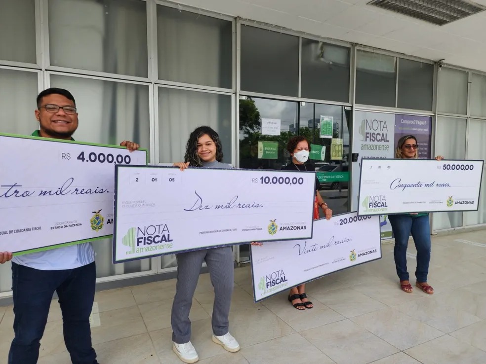 Primeiro sorteio com prêmios ampliados da Nota Fiscal Amazonense acontece nesta quarta-feira, 24