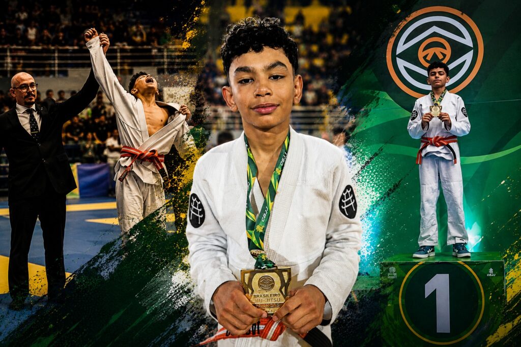 Da venda de rifas à medalha de ouro: amazonense Lohan Fernando supera desafios e conquista o Brasileiro Kids de Jiu-Jítsu 2026