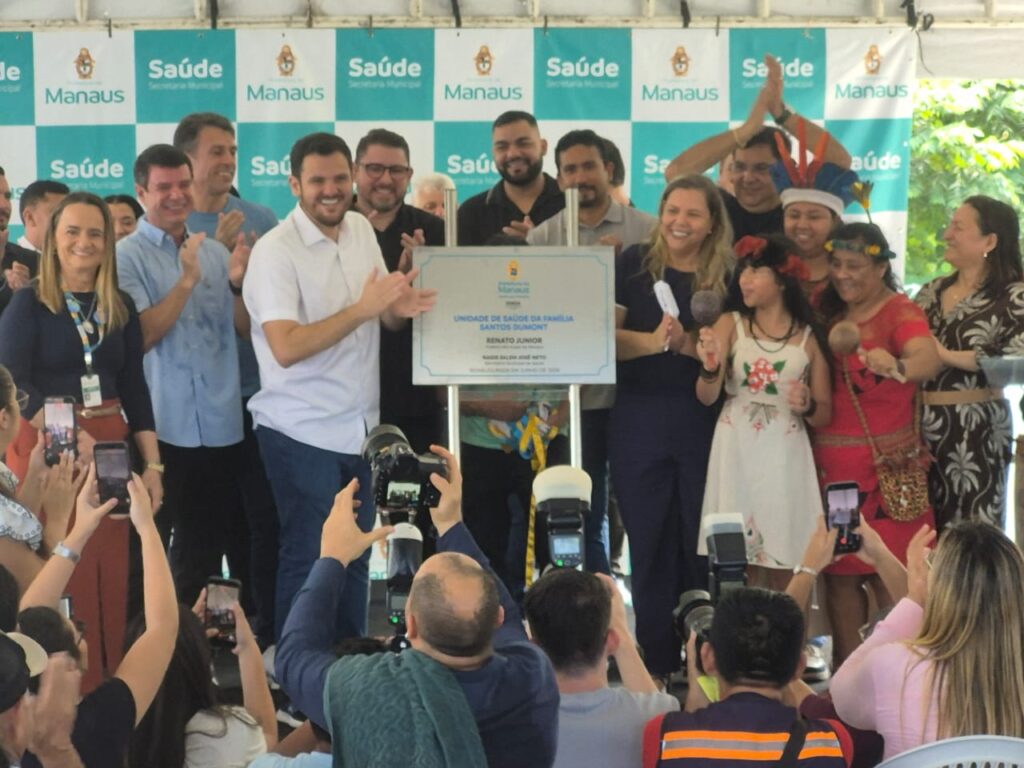 Prefeito Renato Junior entrega unidade de saúde que vai beneficiar 25 mil pessoas na zona Oeste