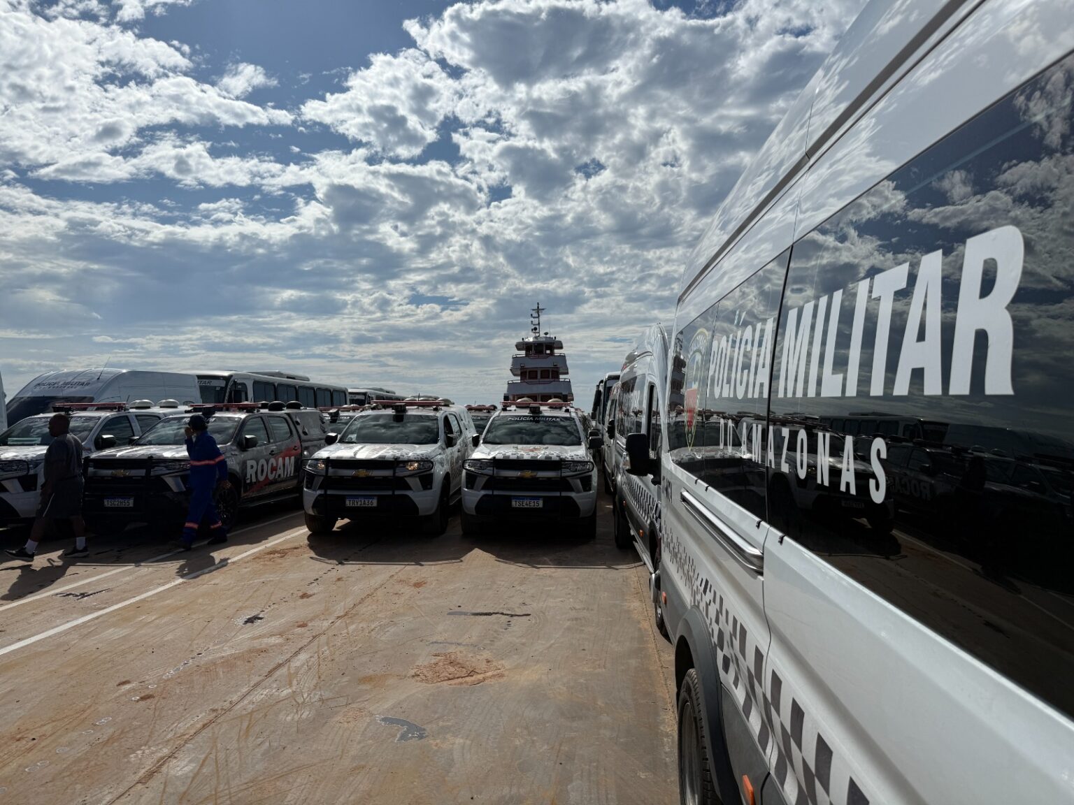 Festival de Parintins 2026: SSP-AM envia viaturas que irão reforçar a segurança na Ilha Tupinambarana
