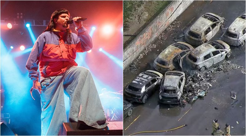 VEJA O MOMENTO DA EXPLOSÃO: acidente entre helicópteros mata cantor Oliver Tree e outras 5 pessoas no RJ