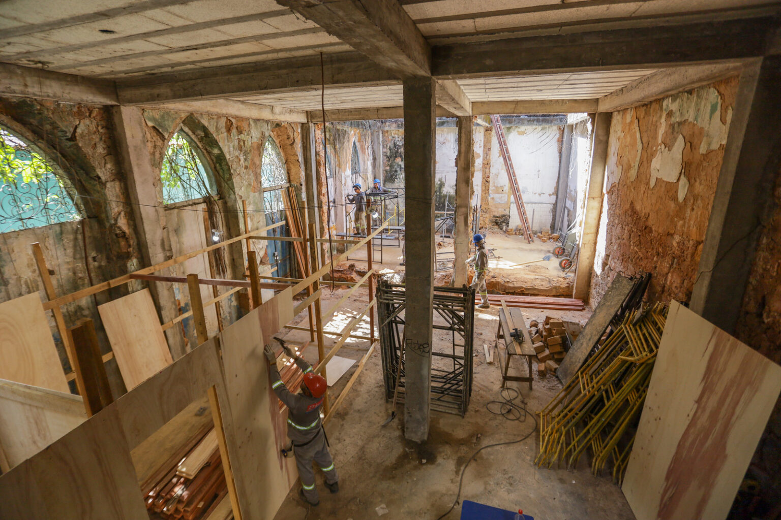 Prefeitura de Manaus inicia execução das obras do projeto arquitetônico de requalificação do Casarão de São Vicente