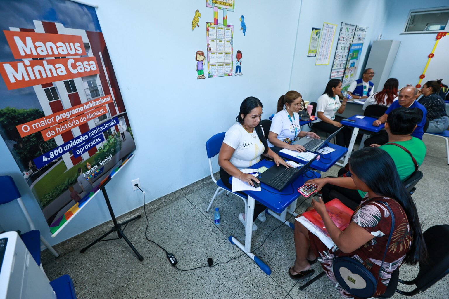 Prefeitura mantém serviços de infraestrutura, limpeza e ações integradas do programa ‘Manaus que a Gente Cuida’ no bairro Santa Etelvina